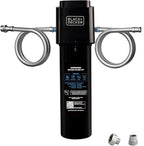 BLACK+DECKER Undersink Water Filter 10’’ | Reduces CHLORAMINE,Chlorine, Lead, PFAS, Bad Taste, Odor | Under Counter Water Filter Direct Connect to Kitchen Faucet | NSF/ANSI 42 Certified | 1 year