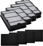 4Pcs HAPF600 HEPA Replacement Filters Kit Replacement for Holmes HAP615 HAP625 HAP725 HAP750 Air Purifier Filter B