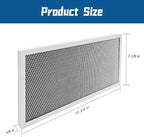 SV02300 Air Exchanger Filter Compatible with Broan Models, 15-3/8 x 7-1/8 x 5/8 Inches, 2 Pcs