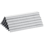 meite T-50 Heavy Duty Staples, 1/4 Inch Galvanized T-50 Staples for Staple Gun, 20 Gauge 3/8 Inch Crown Staple for Upholstery, Construction, Furniture (1 Case)