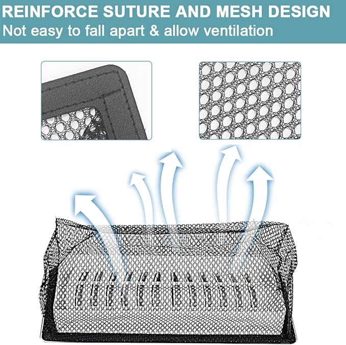 Floor Register Cover Trap，Floor Air Vent Cover Screen for Home Air Vent Filters 5-Pack Floor Vent Mesh Filters Net Trap… (4 x 10 Inch)