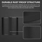 6 Inch Replacement Air Carbon Filter, 38mm Smellines Control Filtration with Australia Virgin Charcoal for Grow Tent, Inline Duct Fan, Hydroponics, Odor Scrubber, Greenhouse, Breeding Farm