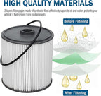 AULDAY Fuel Filter Fits for Ram 2500 3500 4500 5500 6.7L 2019 2020 2021 2022 Diesel Engine For Ram 1500 2020 3.0L V6 Eco Diesel Frame Chassis Mounted OE# 68436631AA PF46152