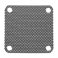 MECCANIXITY 20PCS PC Dust Filter, 40mmx40mm PVC Computer Case Cooler Dustproof Mesh Cover Fan Grills for Computer Chassis Speaker, Black