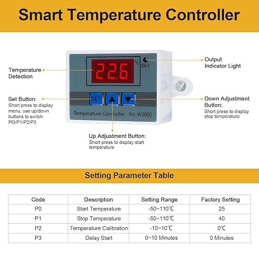 Outdoor Electrical Box with Key Lock, Aluminum Alloy Back Beam with M10 Sliding Groove, 12V Cooling Fan & Temperature Controller Included, Cold-Rolled Steel Electrical Box (15.75"x11.81"x5.91")