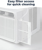 Windmill Window Air Conditioner - Quiet & Smart, Easy Install, Voice-Enabled, Remote & App Control AC Unit - 5,000 BTU Lite