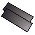 360mm 120mm x 2 PC Fan Dust Mesh Filter 4.72inch PVC Computer PC Case Dust Proof Filter Cover Magnetic Black 2-Pack