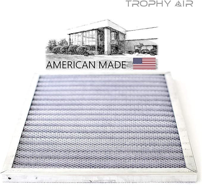 | Merv 8 | Washable Reusuable AC/Furnace Filter | Lifetime HVAC & Furnace Air Filter | Washable | Superior particle-holding Ability | Premium Quality Aluminum | 12x30x1