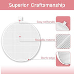6 Pack HPro Nail Dust Collector Replacement Filters, Compatible with MelodySusie Nail Dust Collectors Models HPro/SProR