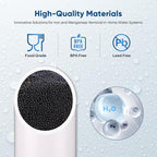 PUREPLUS 10" x 4.5" RFN10BB-SZ Whole House Iron & Manganese Reduce Water Filter Replacement Cartridge, 1 Pack