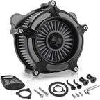 High Flow Air Cleaner Intake Filter Kit Air Filters Cover for Harley Milwaukee-Eight M8 Softail 2018-2025 Touring 2017-Later Except 23-Later FLHXSE FLTRXSE 24-Later FLHX FLTRX