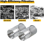 Dia Hose Inlet Suction Strainer Filter, Stainless Steel Water Pump Filter for Garden Irrigation, High Pressure Water Pump, Sprayer & Plumbing Systems (2Pcs 25mm)