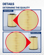 KAX Engine Air Filter, CA11114 Replacement for Focus 2012-2018 Escape 2013-2019 MKC 2015-2019 Transit Connect 2014-2016 Replce#FA-1908, Advanced Air Filter Media, Increased Acceleration