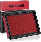 BDFHYK CA10234 Engine Air Filter Compatible with INFINITI Q50, Compatible with Nissan Cube NV200 Versa, 2007-2021, 3.5L 3.7L, Replace# 16546-ED500