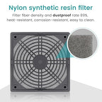 Wathai 4 Pack 90mm Fan Filters for PC Case Fan Dust Filter Cover Computer Mess