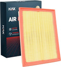 KAX Engine Air Filter, CA10835 Replacement for 4Runner (V6) 2010-2023, GX460 (V8) 2010-2023, FJ Cruiser (V6) 2010-2014, Advanced Air Filter Media, Increased Acceleration