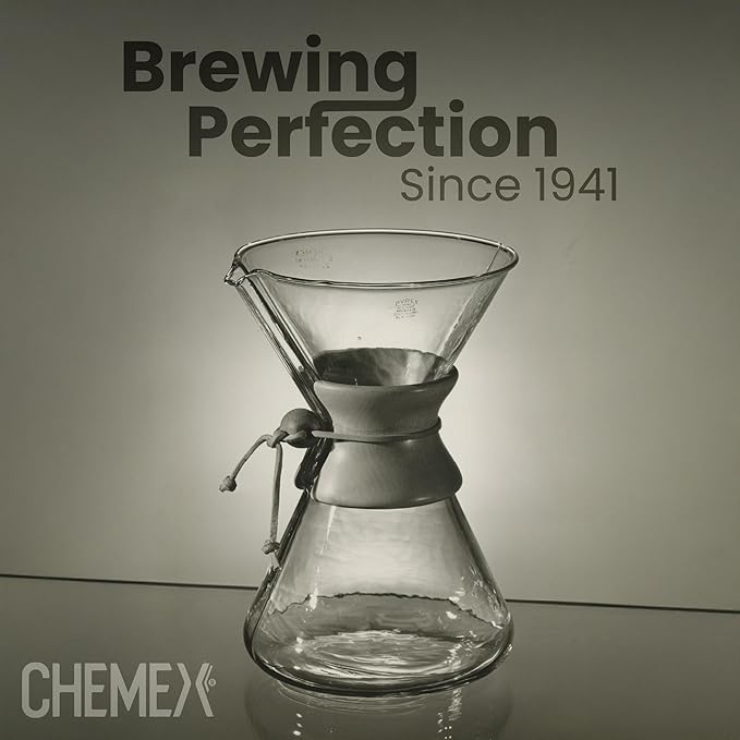 Chemex Bonded Filter - Natural Square - 100 Count (Pack of 2) - Exclusive Packaging
