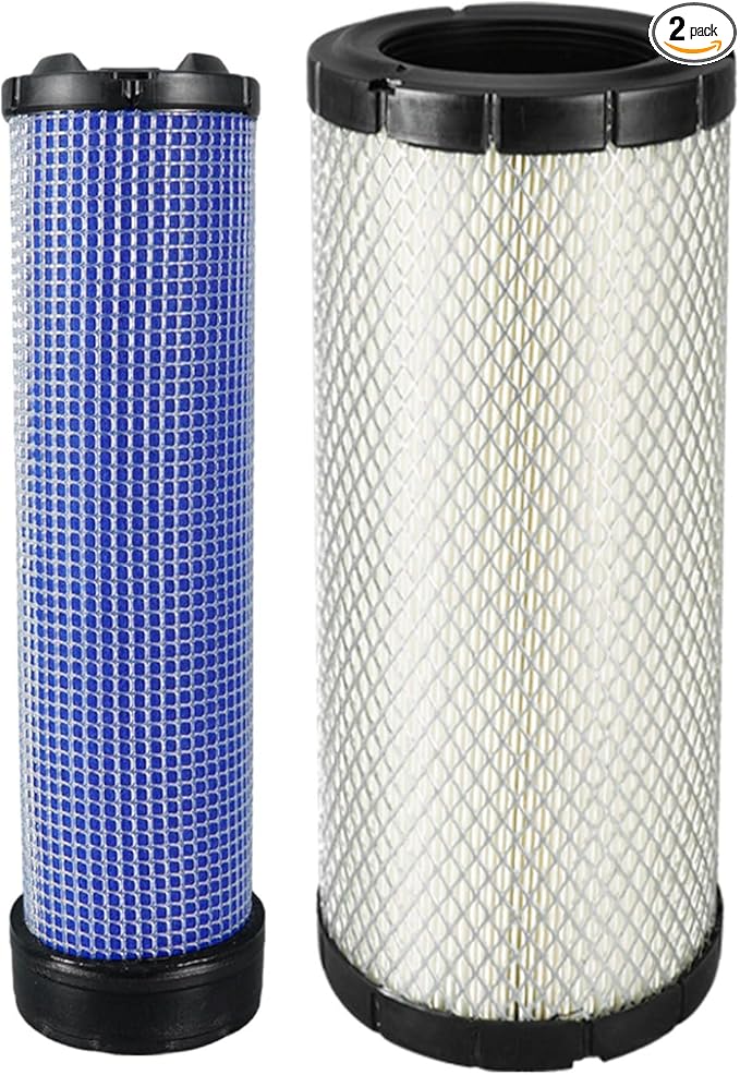 Air Filters Fit for John Deere SU29300 SU29301 5045D 5045E 5050E 5055E 5060E 5065E 5067E 5075E 5210 5305 5310 5405 5410 5610, Tractor Primary and Secondary Air Filter Kit