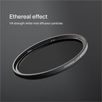 Urth 39mm Ethereal White Mist ¼ Diffusion Lens Filter (Plus+) - Cinematic Effect, 20-Layer Nano-Coated Light Dispersing Particles