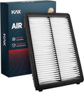 KAX Engine Air Filter, CA11943 Replacement for Sorento 2016-2020 Santa Fe 2019-2020 Telluride 2020-2023 Sedona Palisade, Advanced Air Filter Media, Increased Acceleration