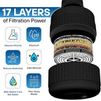 Engineered with an Advanced 17-STAGE System, This Bath Filter for Tub Includes Vitamin C & E + Minerals, Removes Chlorine & Softens Hair, Skin & Nails, 7000-Gallon Long-Life Cartridge | Patent Pending