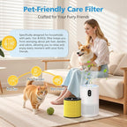 2 Pack M05 B-D02L Pet Care Replacement Filter, Compatible with MOOKA M05 / B-D02L / B-D02, KOIOS B-D02L, VEWIOR B-D02U and Tailulu D10 Air Purifiers, HEPA Filter for Pet Odors & Dander