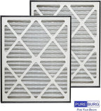 PUREBURG 20x30x3 Replacement Filter Compatible with Zephyr VGF Series 20x30x3 Whole Home Return Air Grille Filter,2-Pack Merv13