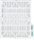 Glasfloss 20x24x4 MERV 10 (FPR 5-6) 4" Inch Pleated Air Filters Box of 3. Actual Size: 19-3/8 x 23-3/8 x 3-3/4