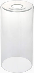 GoLucky Glass Cylinder Shade Accessory - Glass Lamp Fixture Shade Replacement - 1-5/8 Inch Fitter - 4"D x 9"H
