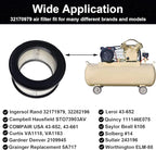 32170979 Air Filter Soberg # 14 A424 Air Intake Filter Element for Ingersoll Rand SS5 2340 T30 2475 Air Compressor - 2 Pack