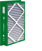 Filterbuy 16x25x5 Air Filter MERV 8 Essential Dust & Allergy Defense (2-Pack), Electrostatic Pleated HVAC AC Furnace Filters for Honeywell Return Grille (Actual Size: 14.38 x 23.38 x 3.69)