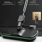 Spinning Cleaner Vacuum,Electric Mops for Floor Cleaning,Cordless Electric Mop,Floor Scrubber and Polisher Machine,Buffer Polisher for Home with Replacement Pad，Includes 2 PCS Cleaning Cloths