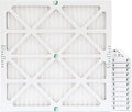 Glasfloss ZL 22x22x1 MERV 13 (FPR 10) Air Filters for AC and Furnace. Case of 12. Actual Size: 21-1/2 x 21-1/2 x 7/8