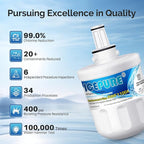 ICEPURE DA29-00003G Refrigerator Water Filter Replacement for Samsung DA29-00003G, DA29-00003B, RSG257AARS, RFG237AARS, Aqua-Pure Plus, HAFCU1, RFG297AARS, RS22HDHPNSR, WSS-1, RWF1100A, 4PACK