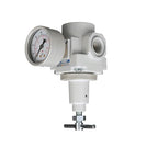 PneumaticPlus SAR Series T-Handle Compressed Air Regulators - NPT Thread Sizes, T-Handle, Gauge & Bracket Included (3/4" NPT)