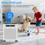 Air Purifiers for Home Large Room Up to 2600 Ft², HEPA Air Purifier with Washable Filter & Air Quality Display, Powerful Turbo Mode Air Cleaner for Pet Hair Odors Smoke Dust, HAP605
