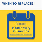Aerostar 20x25x1 MERV 13 - 4 Count - Pleated HVAC, Furnace & Air Conditioner Filters - Removes Bacteria, Dust, Cold & Flu Germs, Lint, Mold, Pet Dander, Allergy-Causing Pollen, Smog, Smoke & Viruses