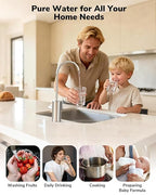 Ecoviva E8 800 GPD Reverse Osmosis Water Filter