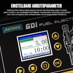 AUTOOL Automotive 6-Cylinder 110V GDI Fuel Injector Cleaning Machine,EFI Fuel Injector Cleaner Kit Tool,FSI Fuel Injector Tester Cleaner for All Petrol and Car Motorcycle