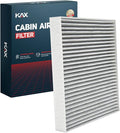 KAX Cabin Air Filter with Activated Carbon, CF10743 Replacement for Grand Caravan, Town&Country, G37, Q50, G37, Armada, QX80, M35, Routan