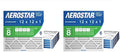 Aerostar 12x12x1 MERV 8 Air Filter,ACTUAL SIZE (11.75 x 11.75 x 0.75),HVAC,Air Conditioning & Furnace Filter Captures Dust,Lint & Pollen (MPR 600 / FPR 5),Made in USA,(Pack of 12)