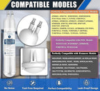 FILTER3 4396841 Refrigerator Water Filter Replacement Compatible with 4396841 4396710 EDR3RXD1 EDR3RXD1B Filter 3 P1WB2 P2RFWG2, 46-9030, Pur W10121145 W10121146 (4-PACK)