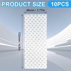 Maxcheck 10 Pcs Biological Filter Screens Bio-Screen Pad Filter Pad for Aquarium Filtration System (Compatible with C4)