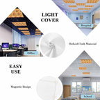Tropical Plant Cactus Fluorescent Light Covers 1 Pack Western Cowboy Horse Sunset Desert Ethnic Magnetic Fluorescent Ceiling Lights Filters for Office Classroom Home Drop Ceiling 4x2 Feet
