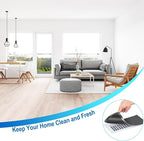 Magnetic Floor Register Vent Covers, 5.5 x 12 Inch Superior Hold Vent Covers for Home, Air Vent Covers for Sealing Floor, Wall, and Ceiling Registers, RV and HVAC