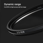Urth 55mm Soft Graduated ND8 Lens Filter (Plus+) — 3-Stop, Ultra-Slim 20-Layer Nano-Coated Soft Grad Neutral Density Camera Lens Exposure Balance Filter