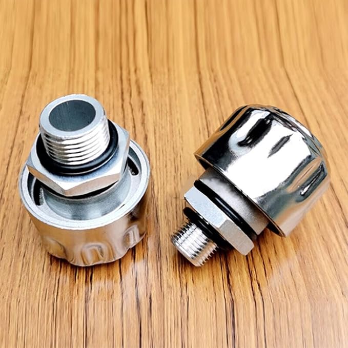 2-Pack 1" NPT Breather Caps with 40 Micron Filtration | Heavy-Duty Carbon Steel & Aluminum Alloy Hydraulic Vent Caps | For Gearboxes, Coolant Tanks, Excavators, Trucks