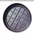 Septic Tank Lids, Manhole Cover with Handle, Sturdy and Pressure-Resistant, Suitable for Green Belts, Residential Areas and Construction Sites(31.5 cm/12 in)