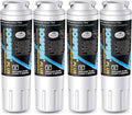 ICEPURE PLUS NSF/ANSI 53 Certified UKF8001 Refrigerator Water Filter Compatible with Maytag UKF8001, UKF8001AXX, UKF8001P, Whirlpool 4396395, 469006, EDR4RXD1, EveryDrop Filter 4, 4 Pack
