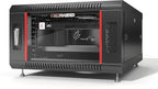 Sysracks 6U Wall Mount Server Rack Cabinet, 19” Locking Network Rack, 24” Deep, Glass Door, with Fan, PDU and Shelf